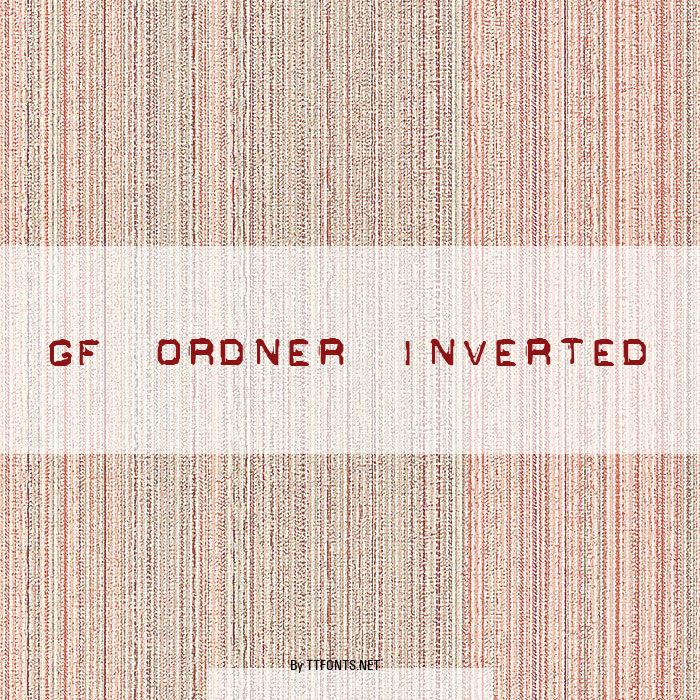 GF Ordner Inverted example